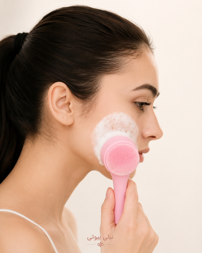 برس پاکسازی صورت چکشی