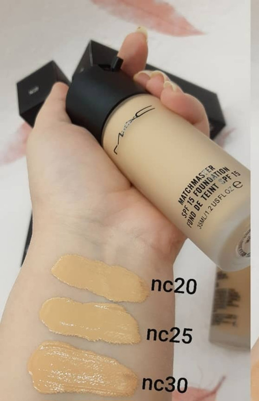 کرم پودر شیشه ای مک nc